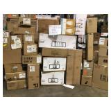 PALLET OF ASSORTED LIGHTING VARIOUS SIZES. SEE PICTURES!!!!