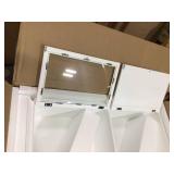 Hampton Harbor 36 in. W x 14 in. D x 52-1/2 in. H Linen Cabinet in White by Home Decorators Collection (see all pictures)