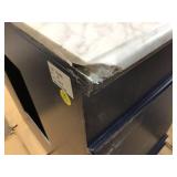 Timeless Home 30 in. W x 21.5 in.D x 35 in.H Single Bath Vanity in Blue with Marble Vanity Top in White with White Basin (has damage) see all pictures
