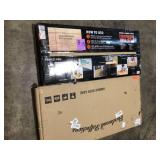 Lot of 2 Unfinished Hevea 4 ft. L x 25 in. D x 1.5 in. T Butcher Block Countertop by HARDWOOD REFLECTIONS (see all pictures)
