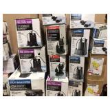 Lot of Everbilt Pumps (various models and sizes) see all pictures