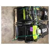 Lot of 4 40V Brushless 20 in. Cordless Walk Behind Self-Propelled Lawn Mower  (includes 2 batteries and 2 bags) see all pictures