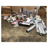Mix pallet of small houseware items & plumbing accessaries (see all pictures)