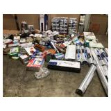 Mix pallet of small houseware items & plumbing accessaries (see all pictures)