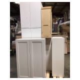 PALLET OF ASSORTED CABINETS  IN GOOD CONDITION CUSTOMER RETURNS SEE PICTURES