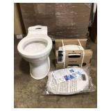 Champion Tall Height 2-Piece High-Efficiency 1.28 GPF Single Flush Round Front Toilet in White Seat Included by American Standard (new) see all pictures