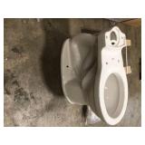 Champion Tall Height 2-Piece High-Efficiency 1.28 GPF Single Flush Round Front Toilet in White Seat Included by American Standard (new) see all pictures
