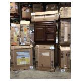 MIX LOT OF HAMPTON BAY CABINETS! SEE PICS!