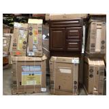 MIX LOT OF HAMPTON BAY CABINETS! SEE PICS!