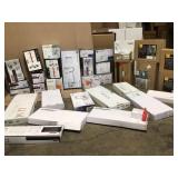 Pallet of assorted Faucets Various Brands , styles and models customer Returns some maybe used or missing pieces