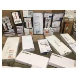 Pallet of assorted Faucets Various Brands , styles and models customer Returns some maybe used or missing pieces