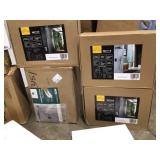 Pallet of assorted Faucets Various Brands , styles and models customer Returns some maybe used or missing pieces