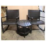 Costway 3-piece Rattan Round Outdoor Bistro Set (see all pictures)