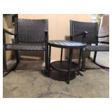 Costway 3-piece Rattan Round Outdoor Bistro Set (see all pictures)