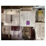 PALLET OF ASSORTED LIGHTING AND FANS VARIOUS SIZES. SEE PICTURES!!!!