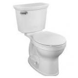 Champion Tall Height 2-Piece High-Efficiency 1.28 GPF Single Flush Round Front Toilet in White Seat Included by American Standard (new) see all pictures