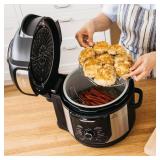 Ninja Foodi 8qt 9-in-1 Deluxe XL Digital Multi Cooker with Air Fryer - Stainless Steel/Black