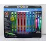 Life Gear LED Reusable Glow Stick + Flashlight+whistle Assorted 8 Pack