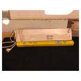 Oneida tray, plaques, metal trays, net gear router and light