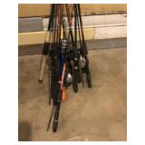 Fishing rods/tackle box