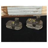 Ryobi batteries