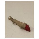 Old hand carved spearing Decoy