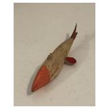 Old hand carved spearing Decoy