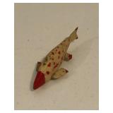 Old hand carved spearing Decoy