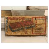 Portable picnic grill