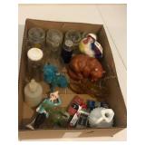 miscellaneous glassware