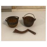 Custom lead melting pots