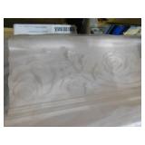 3-3/4 in. x 5-1/2 in. x 94-1/2 in. Polyurethane Rose Crown Moulding Lot with Corner Pieces