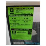 36" x 80" Stevens & Sons Exterior Door With Window