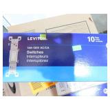 6 Cases of Electrical Light Switches - All Are NEW!