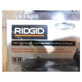NEW - 18V Compact Lithium-Ion Battery 4-Pack by RIDGID