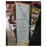 32 in. x 96 in. Monroe White Painted Smooth Solid Core Molded Composite MDF Interior Door Slab