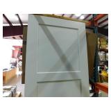 32 in. x 96 in. Monroe White Painted Smooth Solid Core Molded Composite MDF Interior Door Slab