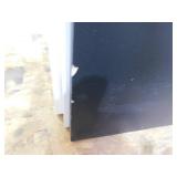 20 in. x 96 in. Monroe Black Painted Smooth Solid Core Molded Composite MDF Interior Door Slab by JELD-WEN