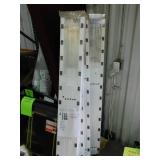 9 - 4 ft. x 6 ft. White Vinyl 1.5 in. Unassembled Picket Fence Panel by Azembla