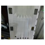 9 - 4 ft. x 6 ft. White Vinyl 1.5 in. Unassembled Picket Fence Panel by Azembla