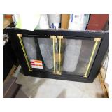 Alpine Large Glass Fireplace Doors by Pleasant Hearth