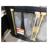 Alpine Large Glass Fireplace Doors by Pleasant Hearth