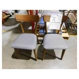 Arcade Walnut Upholstered Dining Chairs (2/ctn)