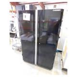 Ready-to-Assemble 24-Gauge Steel Freestanding Garage Cabinet in Black (48 in. W x 72 in. H x 18 in. D) by Husky