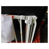 Chelsea 29.5 in. H Standard Height Auto-Close Security Gate in White with Extensions by Dreambaby
