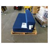 Tri Fold 4.5 in. Queen Memory Foam Firm Folding Mattress and Sofa Bed by MILLIARD