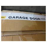 Garage door.