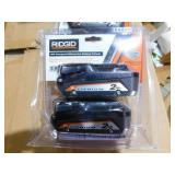 NEW - 18V Compact Lithium-Ion Battery 4-Pack by RIDGID