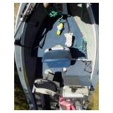 1990 Alumacraft Fishing Boat & Trailer Package