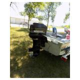 1990 Alumacraft Fishing Boat & Trailer Package